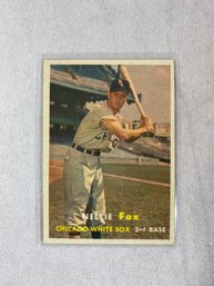 1957 Topps Baseball Nellie Fox #38