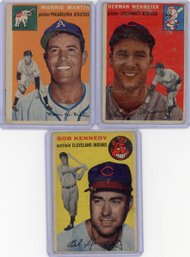 1945 Topps Morrie Martin #168, 1945 Topps Bob Kennedy #155, 1945 Topps  Herman Wehmeier #162