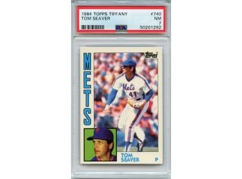 1984 Topps Tiffany Tom Seaver #740  PSA 7