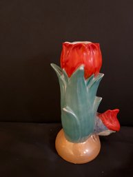 1930s Japanese Lusterware Art Deco Vase Porcelain