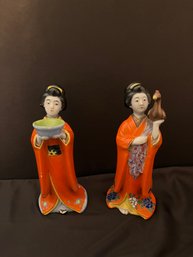 Vintage Geisha Figurines-2