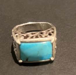 Sterling Turquoise Ring