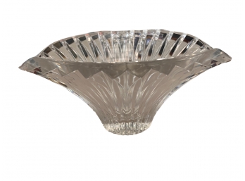 Mikasa Excelsior Flair Oval Crystal Bowl