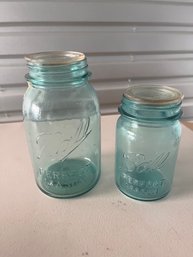 Pair Of Ball Mason Jars