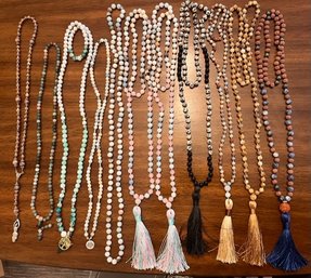 Lot Of 11 Beaded Necklaces