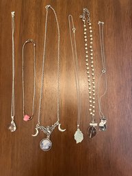 Lot Of 6 Costume Necklaces