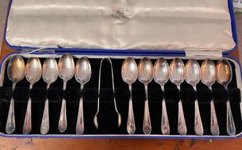 Antique Silver  Tea/ Coffee Spoon Set