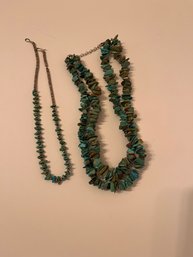 Pair Of Turquoise Necklaces
