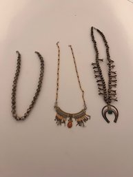 Three Handmade Necklaces