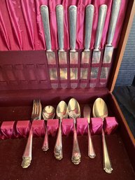 Oneida Tudor Plate Silverware Set