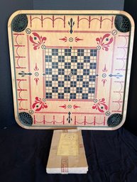 Carrom Style E No. 1 Archarena Combination Board Game,