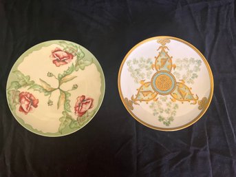 Hand Painted Haviland France Decorative Plates