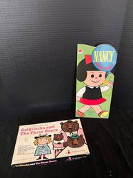 A Colorforms Toy  Goldilocks And The Three Bears & Nancy A Paper Doll