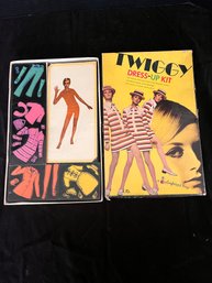 A Colorforms Toy  Twiggy Dress Up Kit
