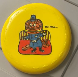 Vintage Frisbee Wham-O Mcdonalds Big Mac Character