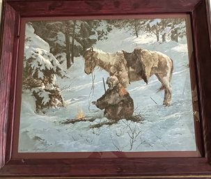 HOWARD TERPNING 'SMALL COMFORT' SIGNED LIMITED EDITION PRINT