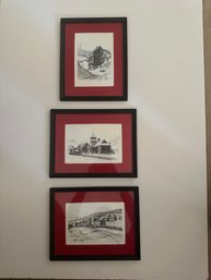 Palmer Lake, Hancock, North Empire Colorado Prints Set Of 3