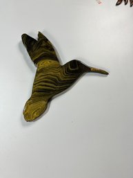 Hand Painted 2D Decorative Bird Sculpture