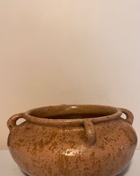 Brown Pottery Bowl