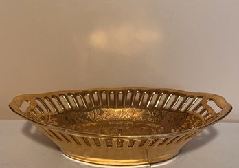 Stouffer Fine China Gold Bowl