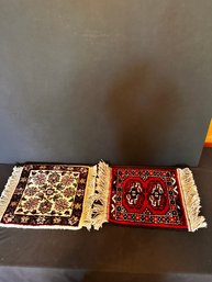 Miniature Rugs Lot Of 2