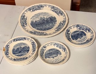 Royal Swan Dish Set