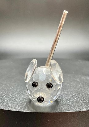Swarovski Crystal Field Mouse Figurine 7655 NR 023000 Mint W/box And Certificate