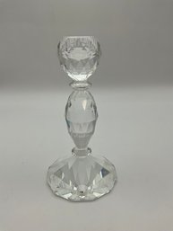 181. Swarovski Figurine Crystal Candle Holder 4 1/2in NO BOX