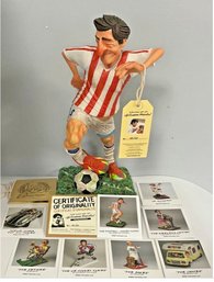 Football Soccer Player Guillermo Forchino Caricature Figurine