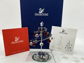 Swarovski Crystal Moments Christmas Tree Rhodium 604190 Mint Boxed