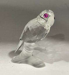 179. Swarovski Crystal 7621 000 004 Parrot Bird Figurine No Box