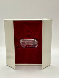 135. Swarovski SCS 1999 Title Plaque #003-0008661