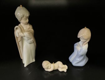 Lladro 'mini Sagrada Familia' Nativity Figurine No. 5657 With Box