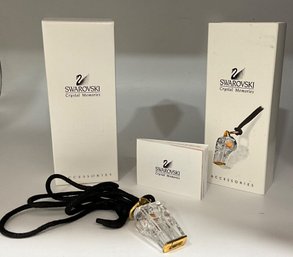 61.Swarovski Crystal Moments Memories Whistle 253541 Pendant Necklace