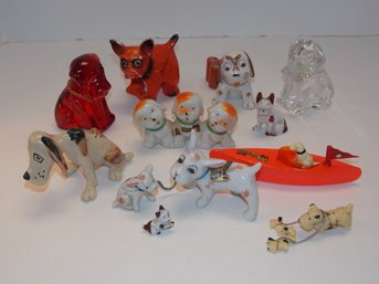 Vintage Dog Figurine Lot