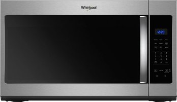 **Brand New**. Whirlpool - 1.7 Cu. Ft. Over-the-Range Microwave - Stainless Steel