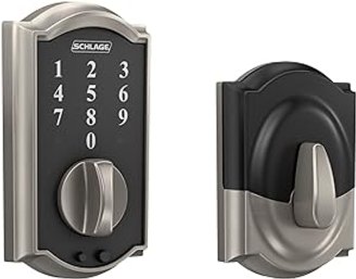 **BRAND NEW** Schlage Camelot Satin Nickel Touch Keypad Deadbolt Lock