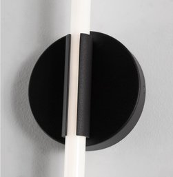 **Brand New** AFX Rusnak 4.75-in W 1-Light Black Modern/Contemporary LED Wall Sconce