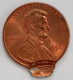 1996 Double Struck Lincoln Cent (Error)