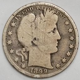 1899 Barber Half Dollar (50c)