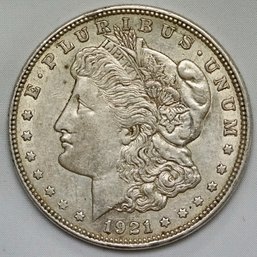 1921-D Sliver Morgan Dollar