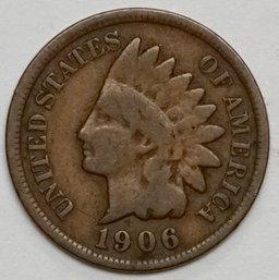 1906  One Indian Cent