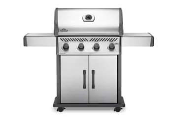 NEW NAPOLEON Rogue XT 525 Stainless Steel 4-Burner Liquid Propane Gas Grill With Integrated Smoker Box