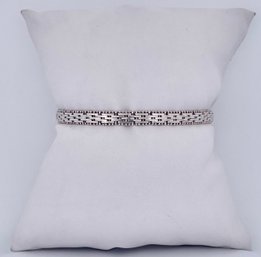 Sterling Silver Mesh Style Bracelet