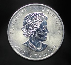 2016 Canadian 5 Dollars Superman Coin