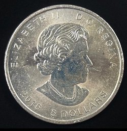 2016 CANADA $5 1 OZ. Pure .9999 Silver Superman Coin