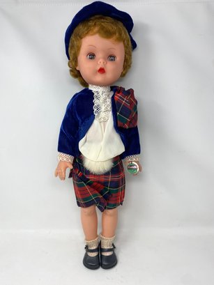 Vintage Monteith Doll Made In Glasgow Scotland M1