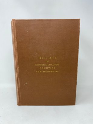 1882 History Of Rockingham And Strafford Counties New Hampshire M1