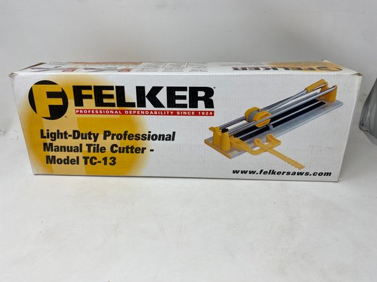 Felker Light Duty Professional Manual Tile Cutter TC-13