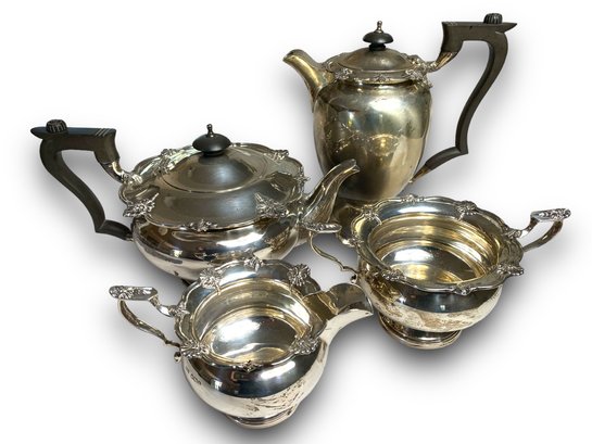 1951 Walker & Hall Sterling Silver Tea And Coffee Set